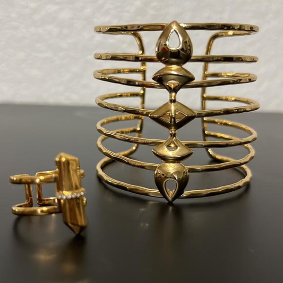 Stella & Dot Rebel Ring Gold Tone - Picture 4 of 6